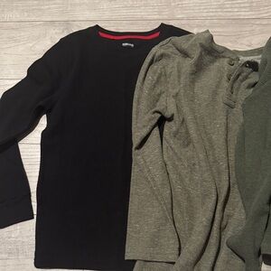 3 Boys Long Sleeve Shirts